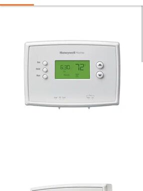 Honeywell Home Digital Thermostat RTH2300B - White with Green Display